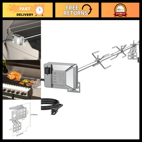 Universal rotisserie kit with - universal,