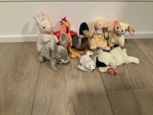 Beanie babies plush lot - babies,