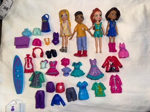 Mattel polly pocket lot - lot, 4