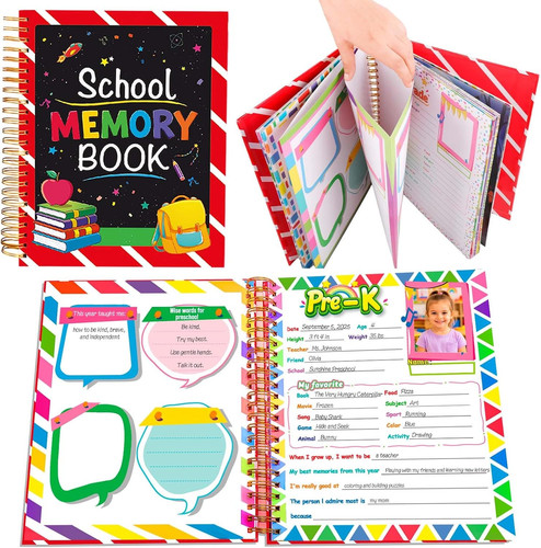 Giant school memory book - memory, first