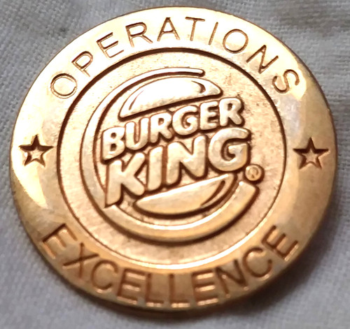 Burger king pin - burger,
