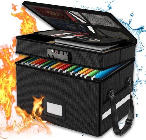 Rhm fireproof document box - document,