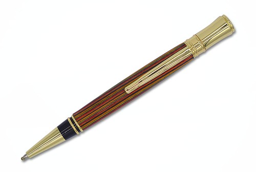 Diy gold officer twist - officer, pen