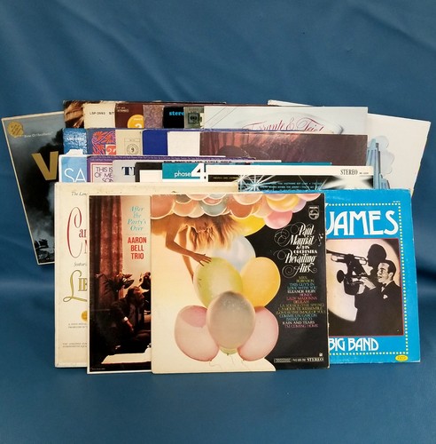 Vtg vinyl mixed - mixed, lot