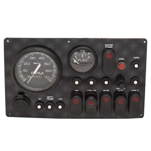 Boat gauge dash panel - g3,