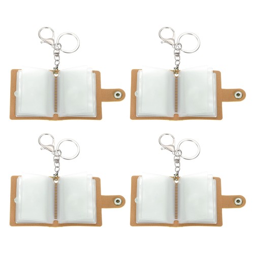 4pcs personalized leather - 4pcs, mini