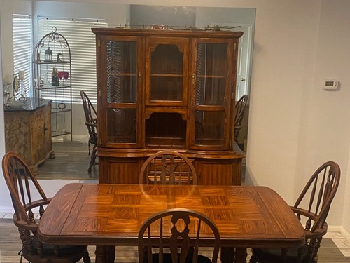 Antique dinning table - dinning, 2part