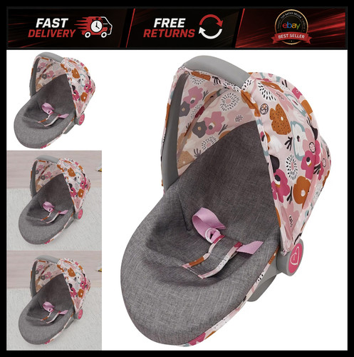 Doll car seat - 3-in-1, for