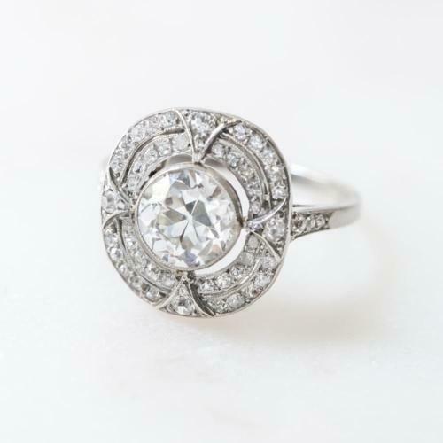 Art deco round - art,