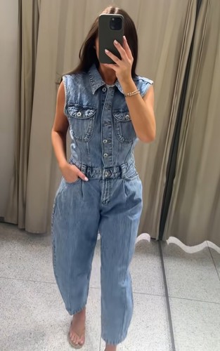 Nwt zara z1975 100 - zara, cotton