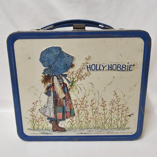 Vintage holly hobbie lunch box - holly,