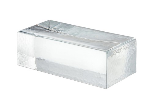 Glass brick manufactured - glass,