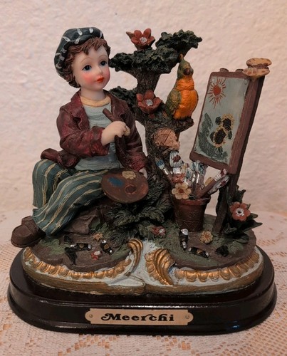 Meerchi resin young painter - meerchi,
