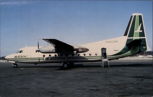 Air north fokker vintage - north, f-27