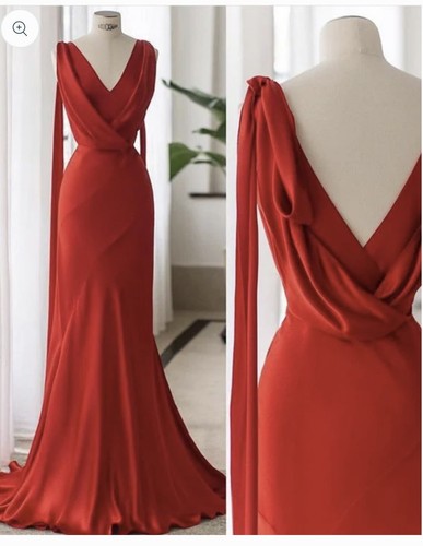 Stunning elegant red gown