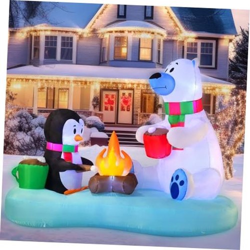 Long christmas inflatable - long,