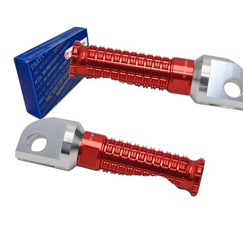 Blue mpro rider front footpegs - rider,