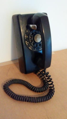 Black rotary dial wall - dial,