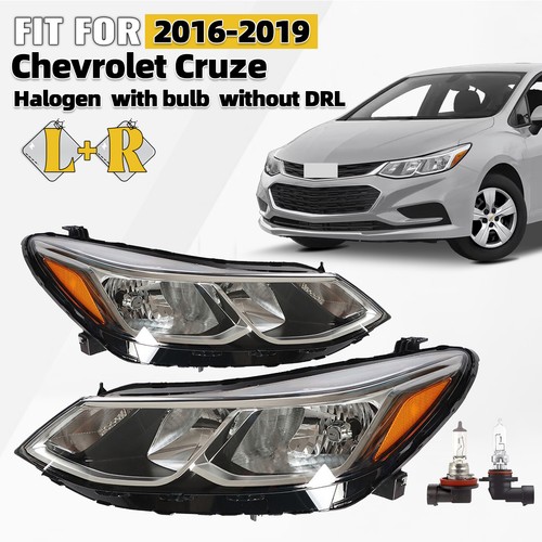 Pair halogen headlights for - halogen,