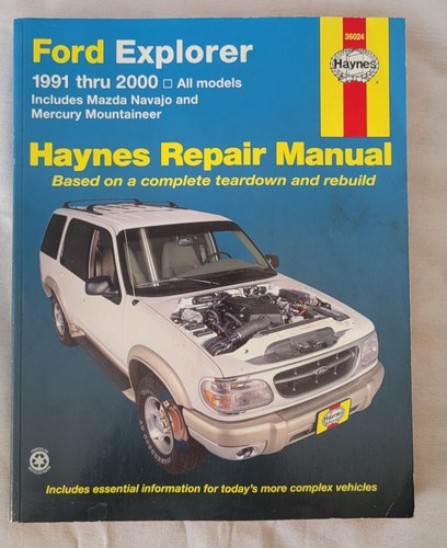 Ford explorer 1991 thru 2000 - ford,
