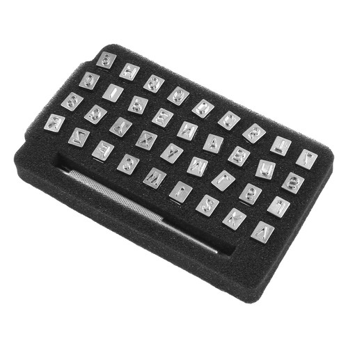 36pcs metal letter - letter, and