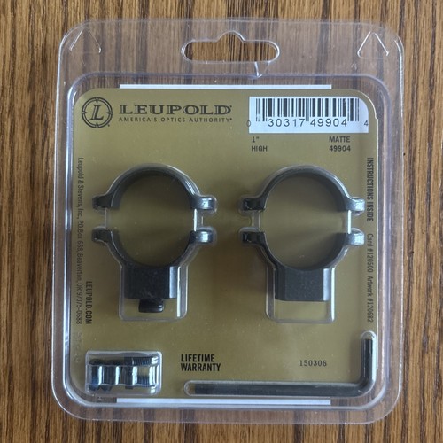 Leupold scope rings high - scope,