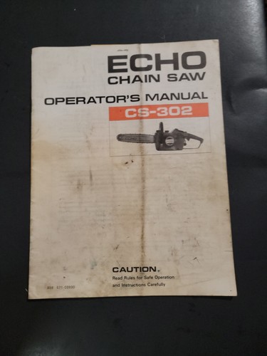 Vintage operators manual - vintage, echo