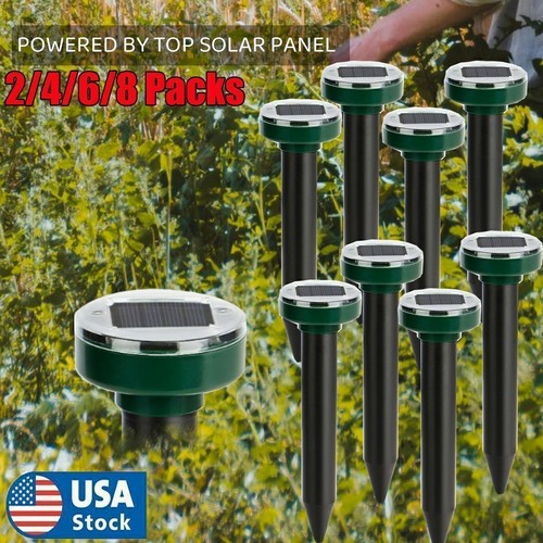 8pcs animal repeller solar - 2~8pcs,