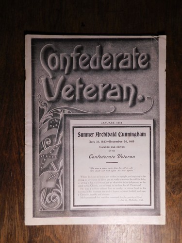 Confederate veteran magazine - veteran,