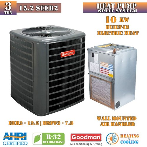 Goodman ton seer2 heat - 3,