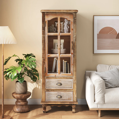 Storage drawers rustic wooden - storage,