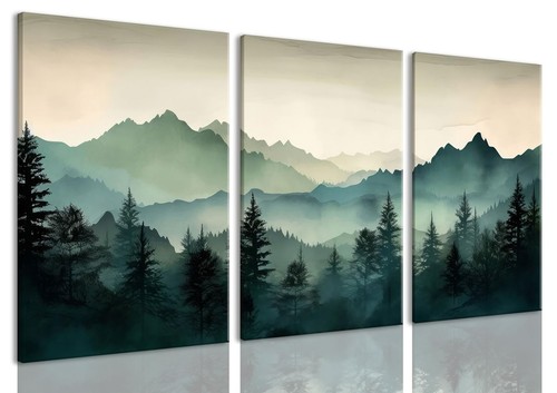 Okudolit framed mountain wall - framed,