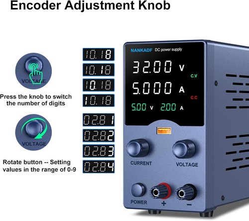 Adjustable 32v 62v 120v - dc,