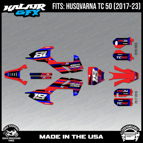 Graphics kit for husqvarna - kit,