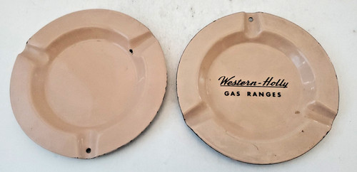 Two vintage advertising - advertising, enamel