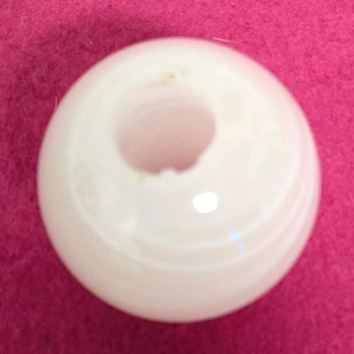 Slag glass lamp - glass, spacer