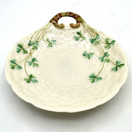 Belleek shamrock handle butter - handle,