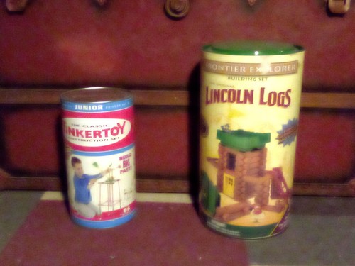 Vintage lincoln logs and - logs,