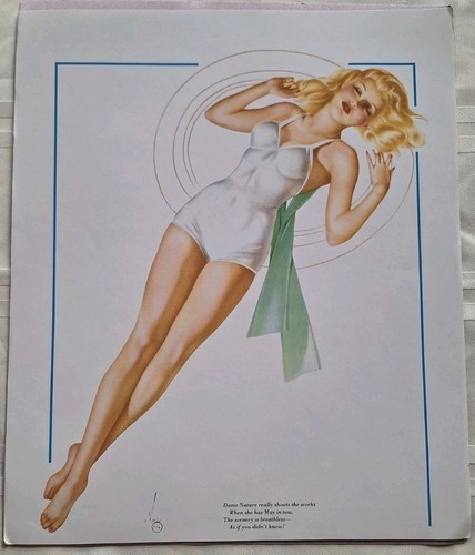 Vintage alberto vargas pinup - alberto,