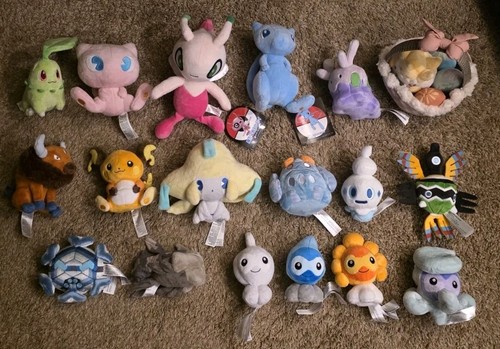 Pokemon plush lot - pokemon,
