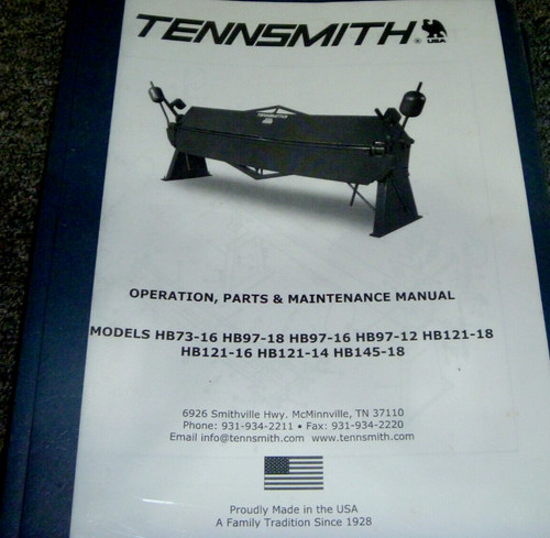 Tennsmith hb121 hand brake - tennsmith,