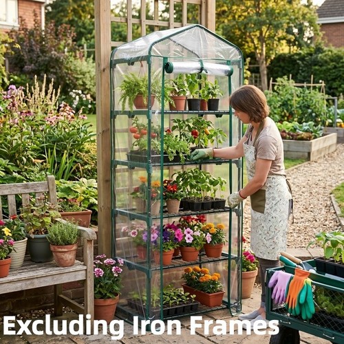 Five story greenhouse shed - greenhouse,