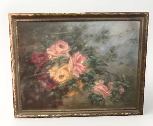 Ira slack oil painting roses - slack,