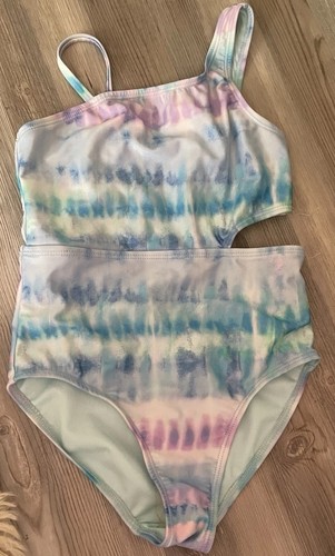 Girls bathing suit tie - suit, dye