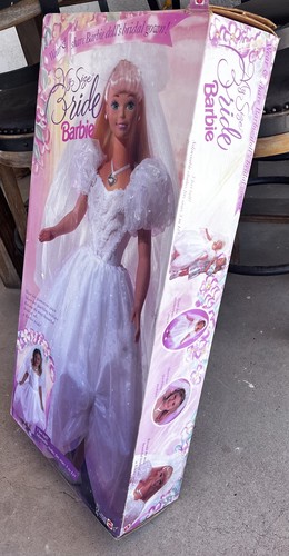 1994 size bride barbie doll - barbie,
