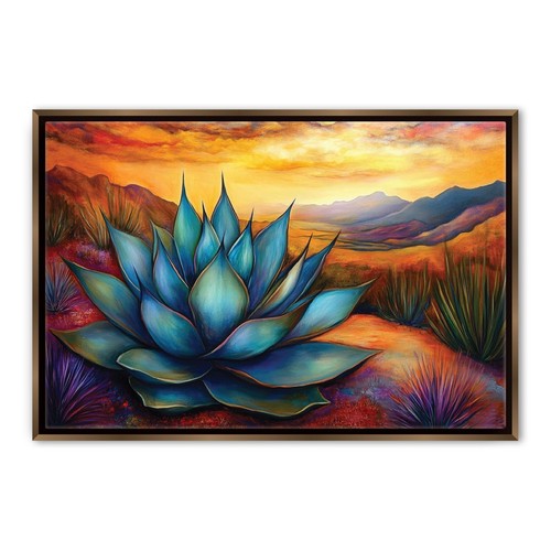 Agave canvas print - agave, extra