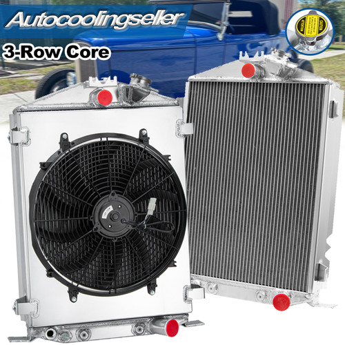 Row radiator shroud - 3-row, fit