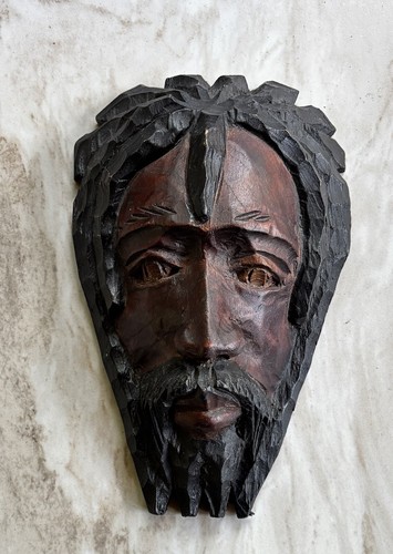 Wooden hand carved sculpture - wooden,