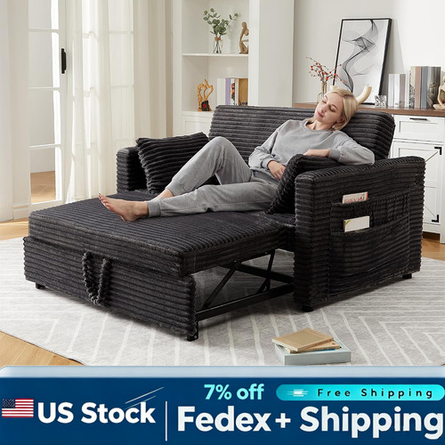 Loveseat sleeper sofa bed - 55'',