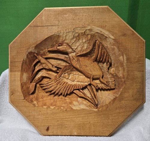 Hand carved wooden picture - hand,